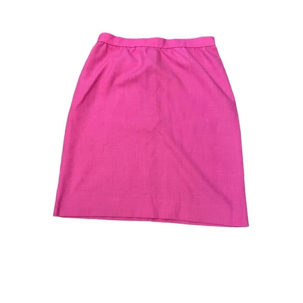 Bright Pink Women's Pencil Skirt